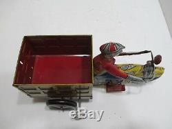 Marx Speed Boy Delivery Motorcycle Mint In Box