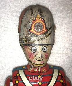 Marx Tin Litho Ca 1940 Soldier George The Drummer Boy Key-Wind Up Mechanical Toy