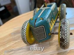 Marx Tin Litho toy WIND UP toy MIDGET RACER # 7