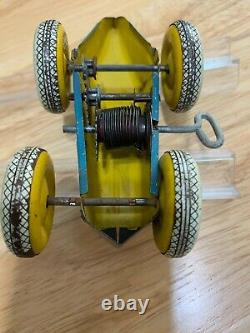 Marx Tin Litho toy WIND UP toy MIDGET RACER # 7