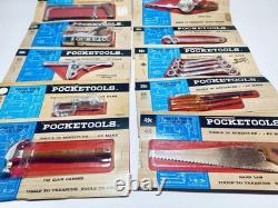Marx Toys Pocket Tools Collectors Series Lot Of 12 Vintage Unopened