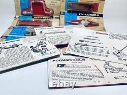 Marx Toys Pocket Tools Collectors Series Lot Of 12 Vintage Unopened