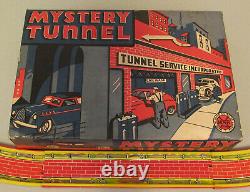 Marx USA Mystery Tunnel Windup car set Original Box Exceptional Condition