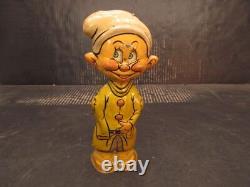 Marx Wind-up Walking Dopey Snow White Dwarf Tin 8.5 1938 Walt Disney Ent Works