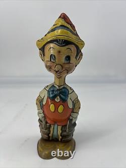 Marx Wind-up Walking Pinocchio circa 1939 Walt Disney Enterprises Works