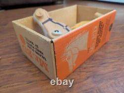 Mattel 1962 Tv's Mr. Ed talking plush hand puppet with box & pullstring works
