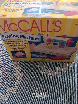 McCall's Sewing Machine Playtime TYCO Toys in Box with Manual Vintage 1990s RARE