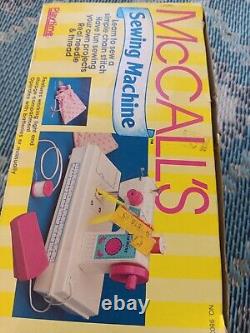McCall's Sewing Machine Playtime TYCO Toys in Box with Manual Vintage 1990s RARE