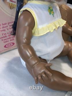 NEW Ideal Toys AA BABY CRISSY Growing Hair 24 African Doll 1973/1980 RARE