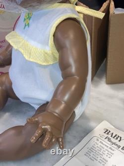 NEW Ideal Toys AA BABY CRISSY Growing Hair 24 African Doll 1973/1980 RARE