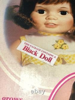 NEW Ideal Toys AA BABY CRISSY Growing Hair 24 African Doll 1973/1980 RARE