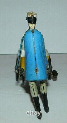 Neat Vintage Lehmann Tin Wind Up Toy Tap Tap Man With Cart Pat 1903