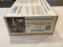 New Midwest Products model VI stationary vertical steam engine kit #980