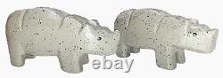 Noah's Ark Wood Folk Art Toy Playset Handcrafted Animals Large Primitive Rustic