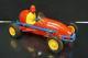 Nosco Plastic Race Car Wind Up Racer Toy From The 50s 60s Vintage