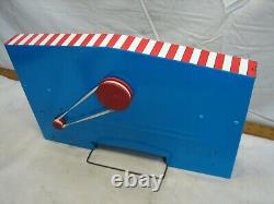 Ohio Art Tin Litho Mechanical Wind Up Carnival Shooting Gallery No. 575 Toy