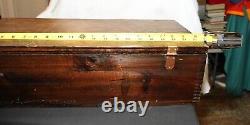 Old 1920's A. C. Gilbert Erector Set in Wood Box withlots of parts See Photos