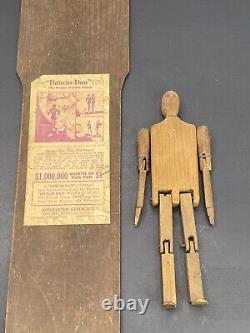 Original Dancin- Dan Rare! Wonder Wooden Tap Dancer Tap Dancer Wood Toy