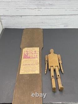 Original Dancin- Dan Rare! Wonder Wooden Tap Dancer Tap Dancer Wood Toy