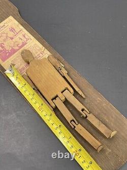 Original Dancin- Dan Rare! Wonder Wooden Tap Dancer Tap Dancer Wood Toy