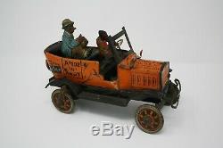 Original Marx AMOS N ANDY Taxicab Tin Wind Up Vintage Authentic Nice Litho