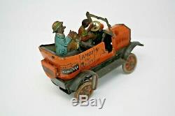 Original Marx AMOS N ANDY Taxicab Tin Wind Up Vintage Authentic Nice Litho