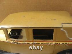 Original Old Kingsbury Windup Toy Car Limousine Brougham Tin Toy