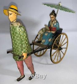 Original WORKS Masuyama No. 773 Lehmann Tin Windup Germany Vintage