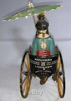 Original WORKS Masuyama No. 773 Lehmann Tin Windup Germany Vintage