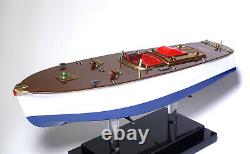 Orkin Craft Big Model Toy Speedboat Wind-up Original 1930s Fully Restored