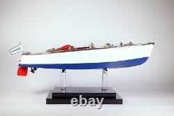 Orkin Craft Big Model Toy Speedboat Wind-up Original 1930s Fully Restored