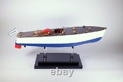 Orkin Craft Big Model Toy Speedboat Wind-up Original 1930s Fully Restored