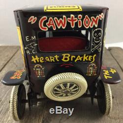 Outstanding Condition Marx 1950s Wind-Up Tin Lithographed Old Jalopy Toy