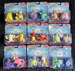 Pokemon Plush Battle Playset 1999 9/10 Complete Great Condition