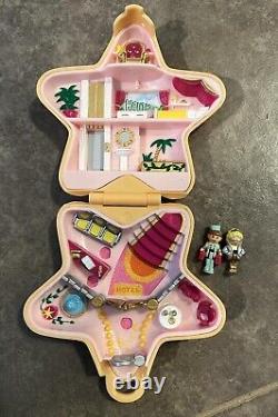 Polly Pocket Vintage 1992 Hollywood Star Hotel COMPLETE Bluebird Toys