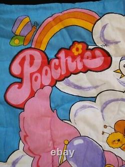 Poochie 1983 Mattel RARE UNUSED Children's Pink Sleeping Bag 80's Vintage HTF