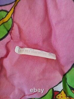 Poochie 1983 Mattel RARE UNUSED Children's Pink Sleeping Bag 80's Vintage HTF