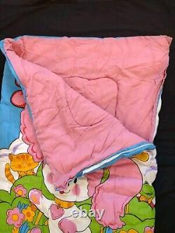 Poochie 1983 Mattel RARE UNUSED Children's Pink Sleeping Bag 80's Vintage HTF