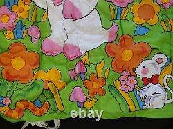 Poochie 1983 Mattel RARE UNUSED Children's Pink Sleeping Bag 80's Vintage HTF