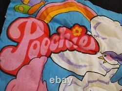 Poochie 1983 Mattel RARE UNUSED Children's Pink Sleeping Bag 80's Vintage HTF