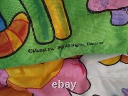 Poochie 1983 Mattel RARE UNUSED Children's Pink Sleeping Bag 80's Vintage HTF