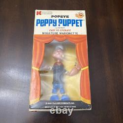 Popeye PEPPY PUPPET KOHNER 1970's SEALED