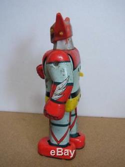 Popy Tin Toy Robot Vintage Getter 1 Wind Up Very Rare Japan Collectible Bandai