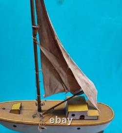 Primitive Folk Art SAILBOAT