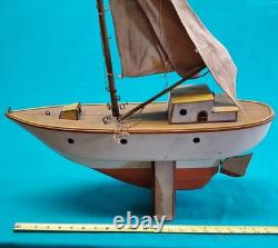 Primitive Folk Art SAILBOAT