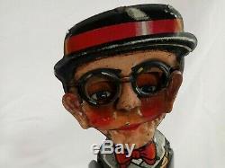 RARE 1927 Marx FUNNY FACE HAROLD LLOYD wind up walker with Nice Repro Box WORKS