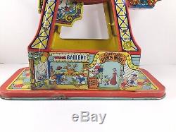 RARE 1950s J CHEIN & CO MICKEY MOUSE DISNEY FERRIS WHEEL WIND UP TIN LITHOGRAPH