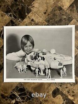 RARE 1979 Kenner Star Wars Millennium Falcon Pre Production 8 X 10 Press Photo