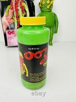 RARE 1981 OOZE-IT Green MONSTER Vintage With Box Gross Out Boglins Madball Style
