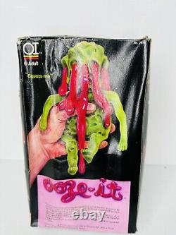 RARE 1981 OOZE-IT Green MONSTER Vintage With Box Gross Out Boglins Madball Style